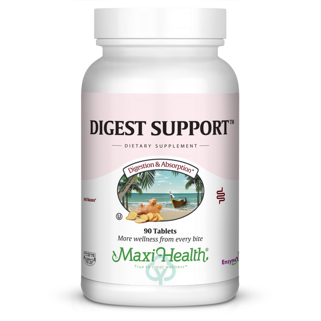 Maxi Health Digest Support 90 Tabs Digestion & Absorption