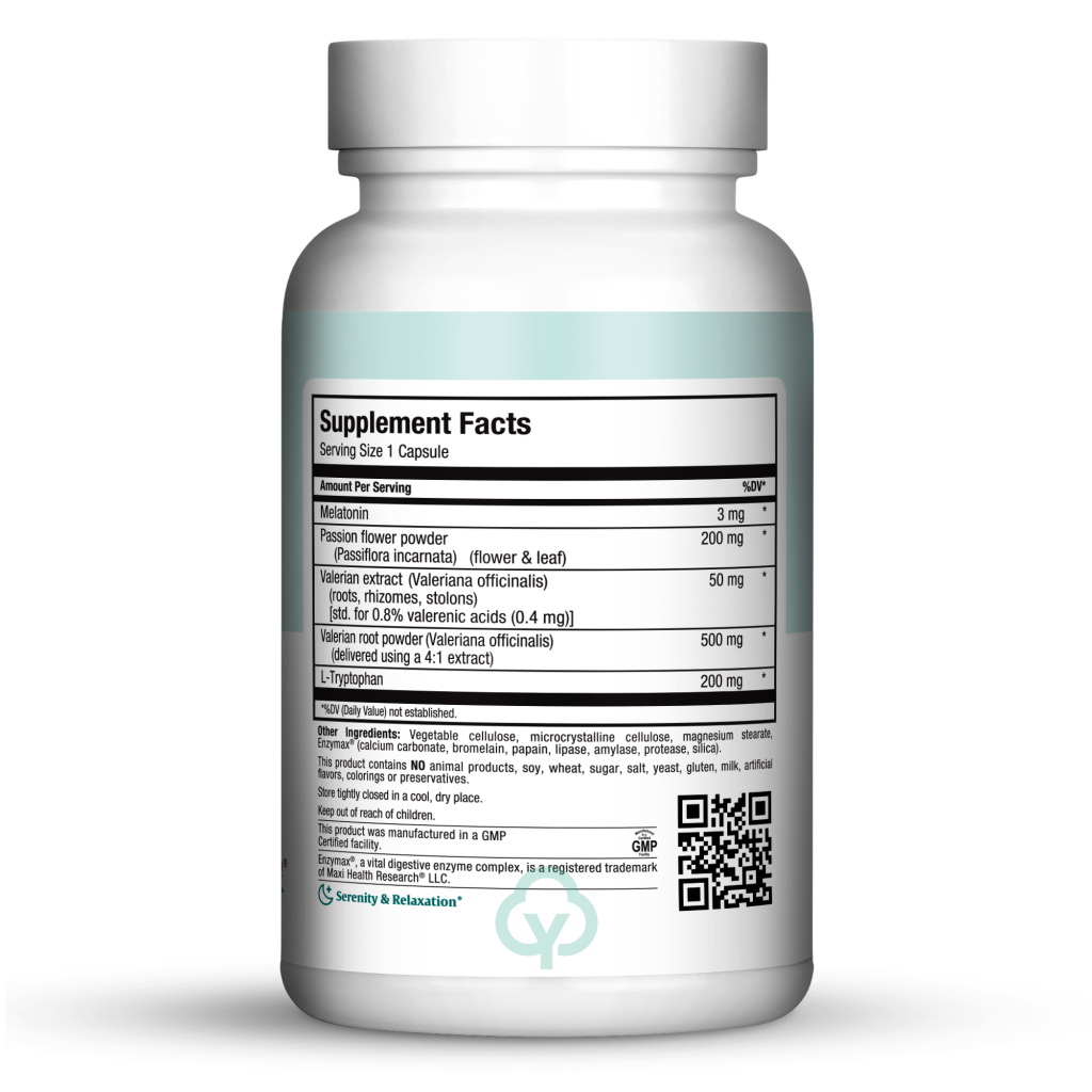 Maxi Health Sleep O Max 60 Caps Improves