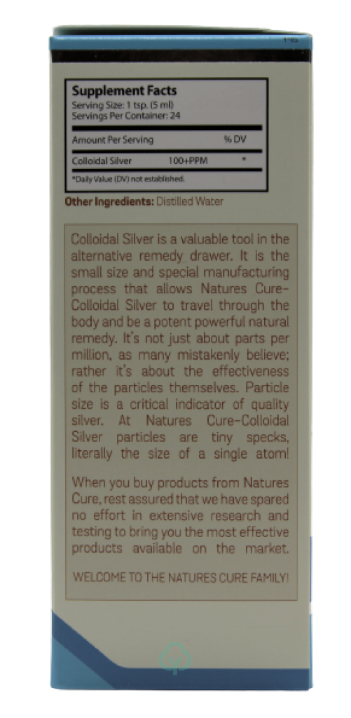 Natures Cure Colloidal Silver Immune Support