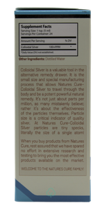 Natures Cure Colloidal Silver Immune Support