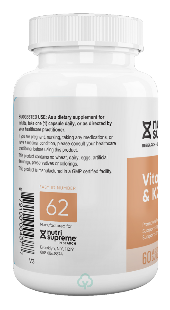 Nutri Supreme K Complete Capsules 60 Blood Clot