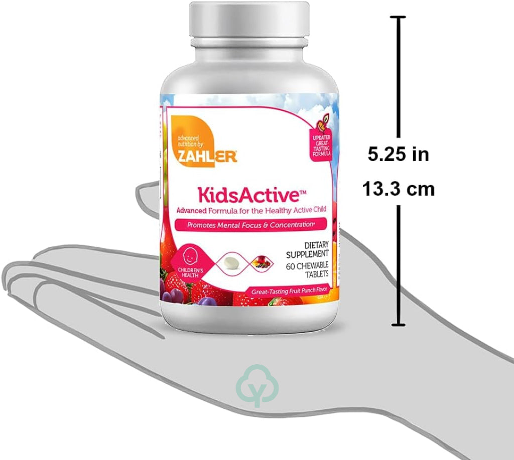 Zahler KidsActive (180) Chewable Tablets Abundant Energy